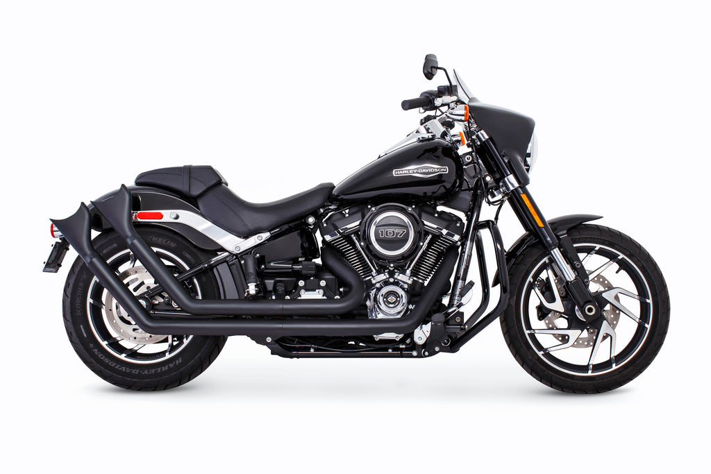 FREEDOM UPSWEEP W/FISHTAILS BLACK M8 SOFTAIL HD00765