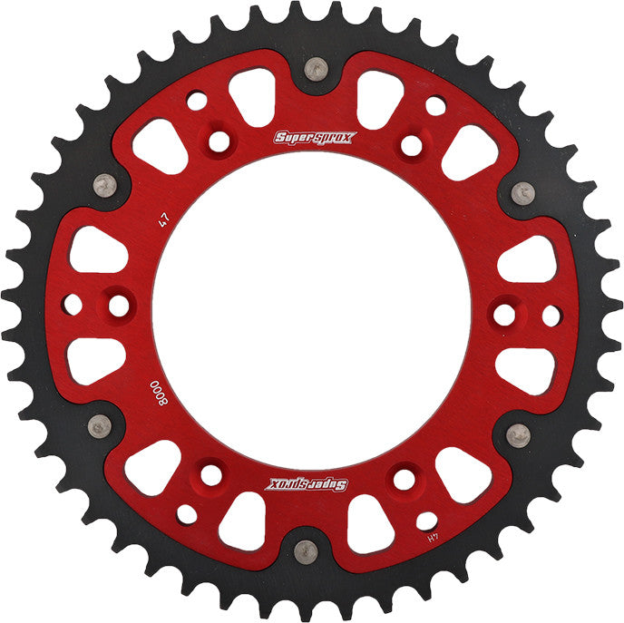 SUPERSPROX STEALTH SPROCKET 47T RED RST-8000-47-RED