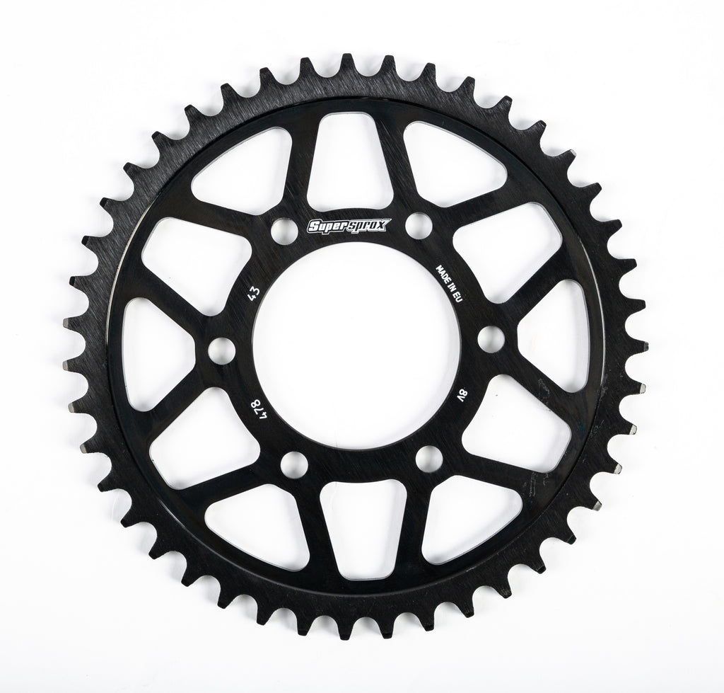 SUPERSPROX EDGE SPROCKET 43T BLACK RFA-478-43-BLK