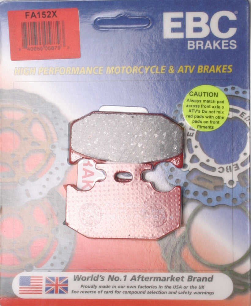 EBC BRAKE PADS FA152X-atv motorcycle utv parts accessories gear helmets jackets gloves pantsAll Terrain Depot