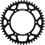 SUPERSPROX ALUMINUM SPROCKET 48T BLACK RAL-245-48-BLK