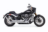 FREEDOM UPSWEEP W/STAR END CAP CHROME W/CHROME TIP M8 SOFTAIL HD00758