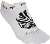 FLY RACING NO SHOW SOCKS WHITE L/X 350-0313L