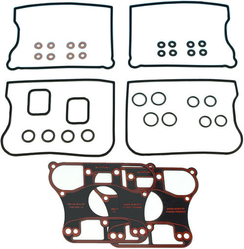 JAMES GASKETS GASKET ROCKER COVER KIT W/PAPER RKR BASE 17038-90