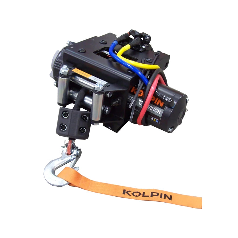 Polaris Sportsman Kolpin Quick-Mount Winch 3500 lb Synthetic Rope Kolpin 26-3210