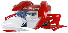 Load image into Gallery viewer, POLISPORT PLASTIC BODY KIT RED/WHITE 90175