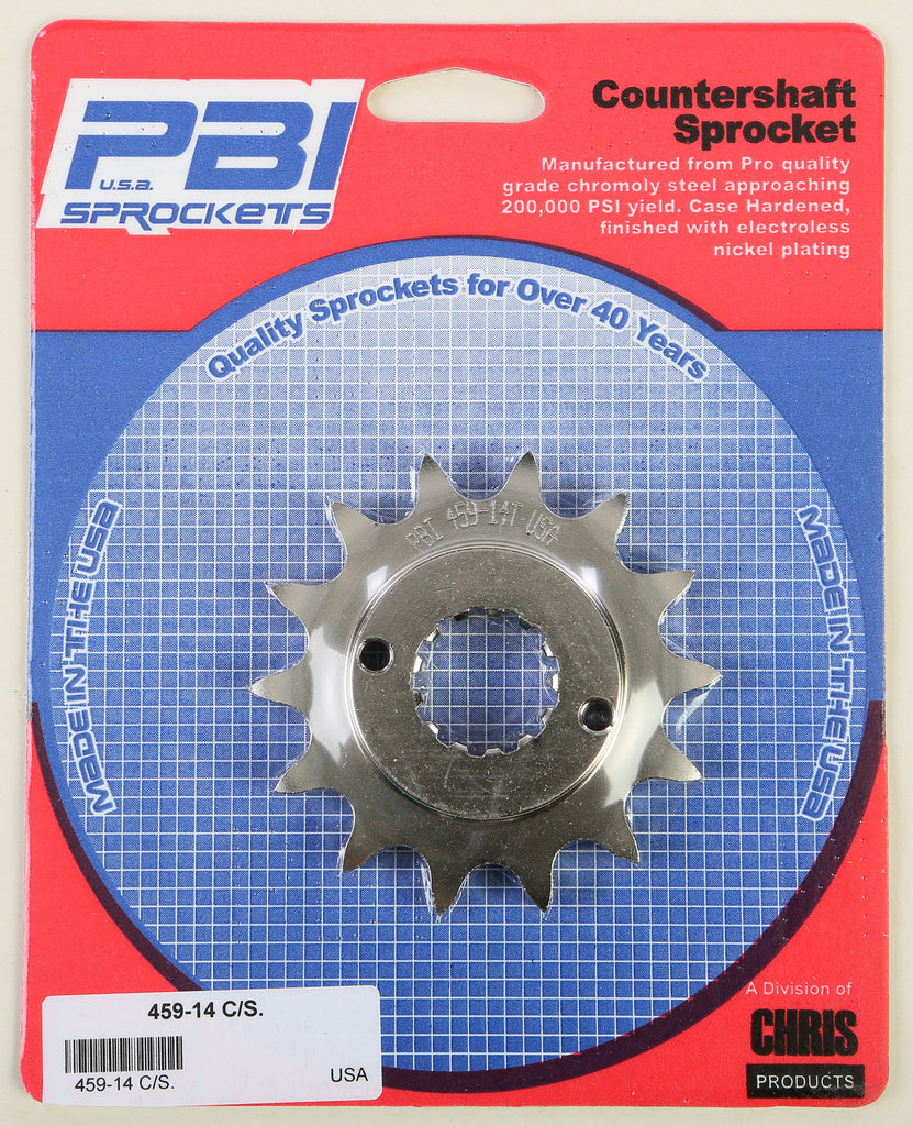 PBI COUNTERSHAFT STEEL SPROCKET 14T 459-14