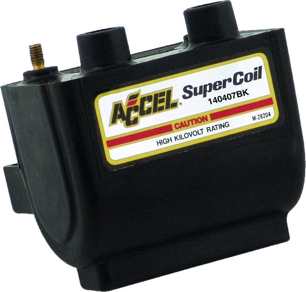 ACCEL DUAL FIRE SUPER COIL 2.3 OHM BLACK 140407BK-atv motorcycle utv parts accessories gear helmets jackets gloves pantsAll Terrain Depot