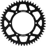 SUPERSPROX ALUMINUM SPROCKET 50T BLACK RAL-808-50-BLK