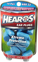 Load image into Gallery viewer, HEAROS EXTREME PROTECTION EAR PLUGS 14 PAIRS/CASE 5826-atv motorcycle utv parts accessories gear helmets jackets gloves pantsAll Terrain Depot