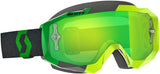 SCOTT HUSTLE GOGGLE YELLOW/GREEN W/GREEN CHROME WORKS 268182-2489279