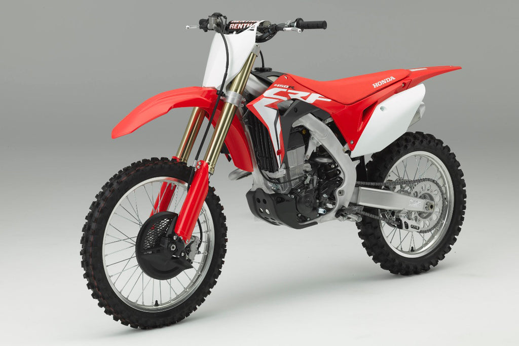 NEW-RAY REPLICA 1:12 RACE BIKE 17 HONDA CRF450R RED 57873