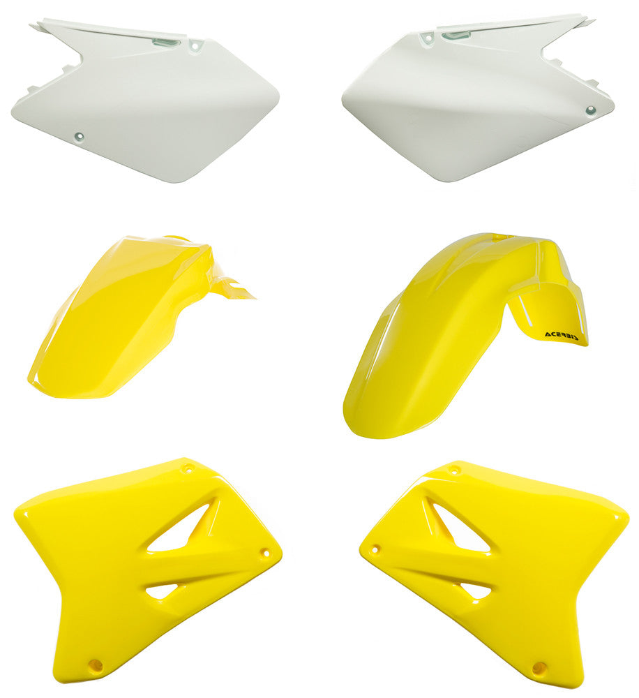 ACERBIS PLASTIC KIT YELLOW 2041150206-atv motorcycle utv parts accessories gear helmets jackets gloves pantsAll Terrain Depot