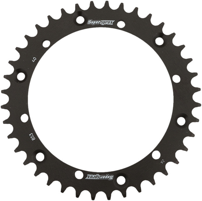 SUPERSPROX REAR STEEL SPROCKET 40T BLACK RFE-853-40-BLK