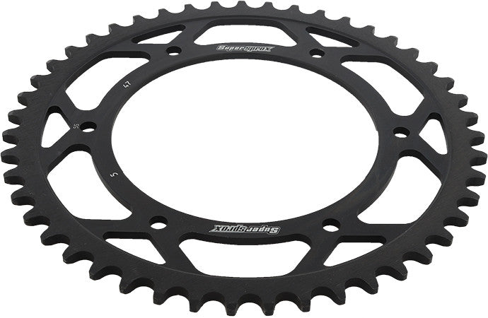 SUPERSPROX STEEL SPROCKET 47T BLACK RFE-5-47-BLK