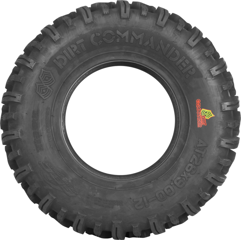 GBC TIRE DIRT COMMANDER REAR 25X10-12 BIAS LR-580LBS AE122510DC