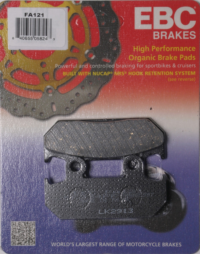 EBC BRAKE PADS FA121-atv motorcycle utv parts accessories gear helmets jackets gloves pantsAll Terrain Depot