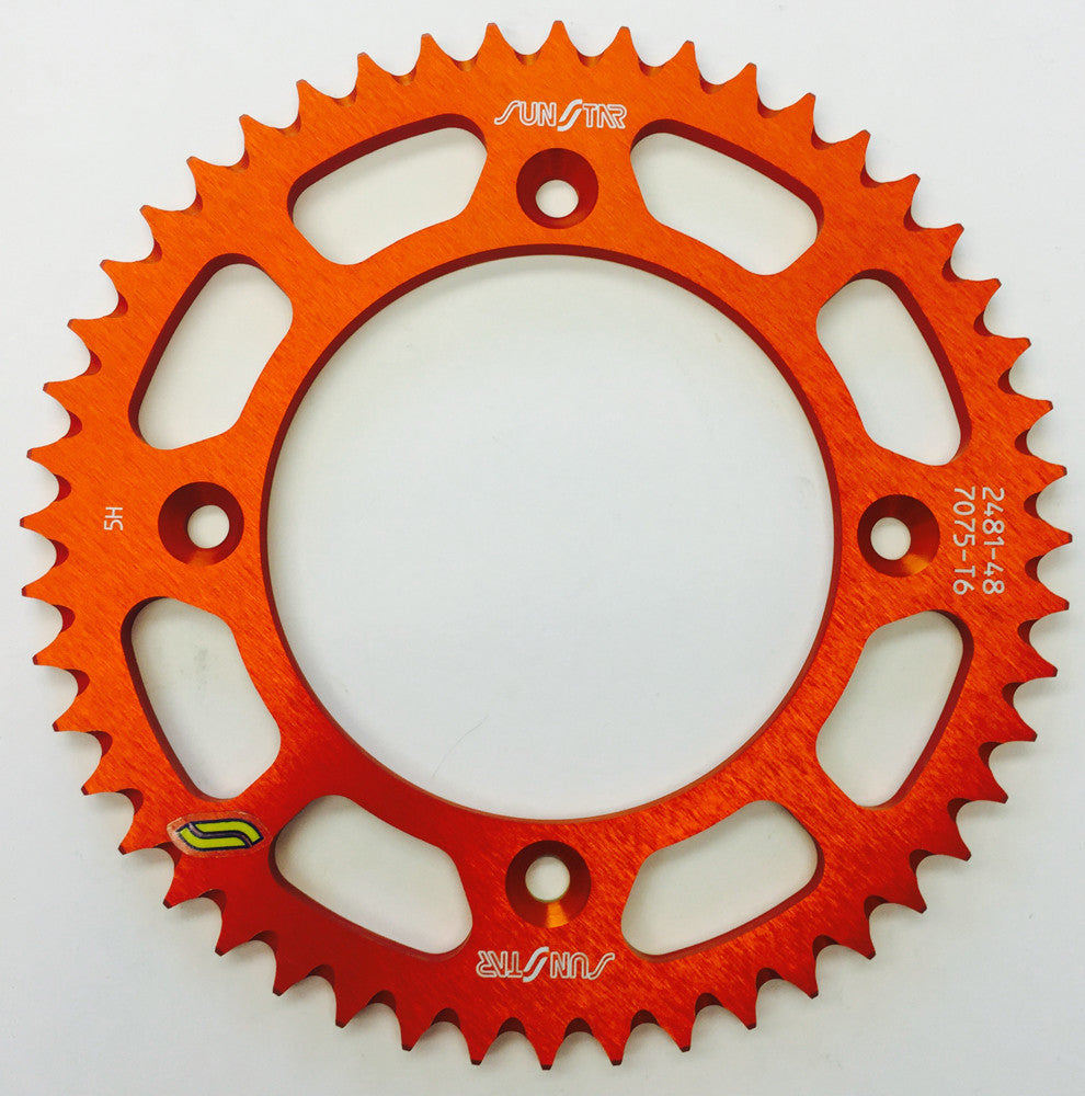 SUNSTAR SPROCKET REAR KTM ORANGE 5-248148OR-atv motorcycle utv parts accessories gear helmets jackets gloves pantsAll Terrain Depot