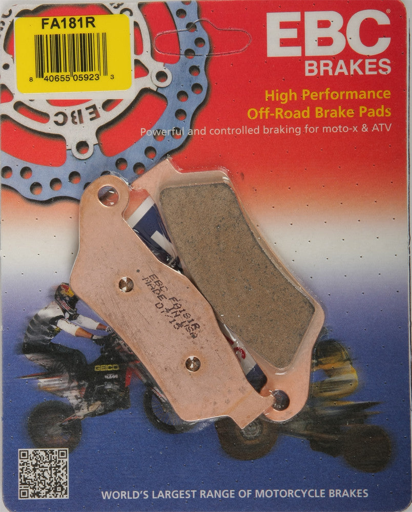 EBC BRAKE PADS FA181R-atv motorcycle utv parts accessories gear helmets jackets gloves pantsAll Terrain Depot