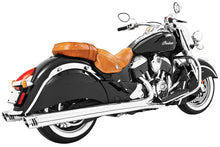 Load image into Gallery viewer, FREEDOM RACING SLIP-ONS 4&quot; CHROME W/CHROME TIP INDIAN IN00025