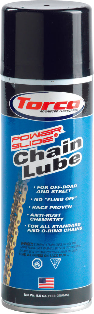 TORCO POWER SLIDE CHAIN LUBE 5.5OZ T560055VE