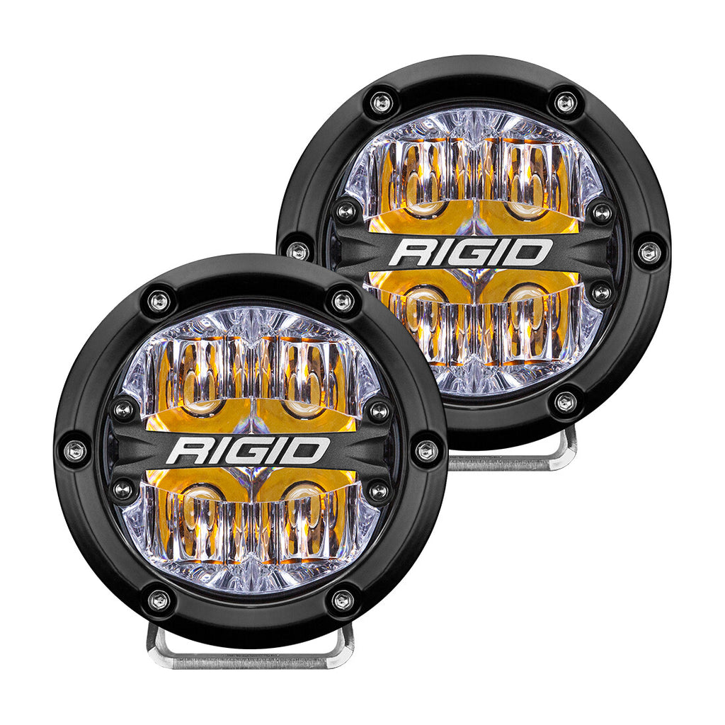 RIGID 360-SERIES 4IN DRIVE AMBER BACK LIGHT/2 36118