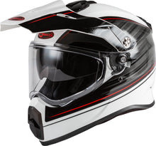 Load image into Gallery viewer, GMAX AT-21 ADVENTURE RALEY HELMET WHITE/GREY/RED SM G1211014