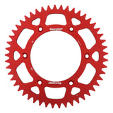 SUPERSPROX ALUMINUM SPROCKET 49T RED RAL-210-49-RED