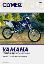 Load image into Gallery viewer, CLYMER REPAIR MANUAL YAM YZ/WR250F CM406-atv motorcycle utv parts accessories gear helmets jackets gloves pantsAll Terrain Depot