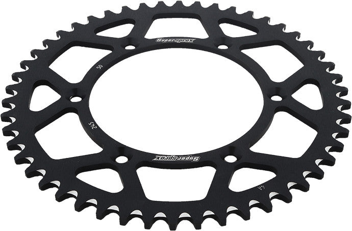 SUPERSPROX ALUMINUM SPROCKET 50T BLACK RAL-245-50-BLK