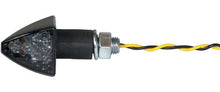 Load image into Gallery viewer, DMP LED MARKER LIGHT FUSES STALK MOUNT BLACK W/AMBER LENS 900-2022