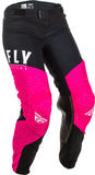 FLY RACING WOMEN'S LITE PANTS NEON PINK/BLACK SZ 09/10 373-63608