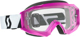 SCOTT HUSTLE GOGGLE X PINK/BLACK W/CLEAR WORKS 268183-1665113