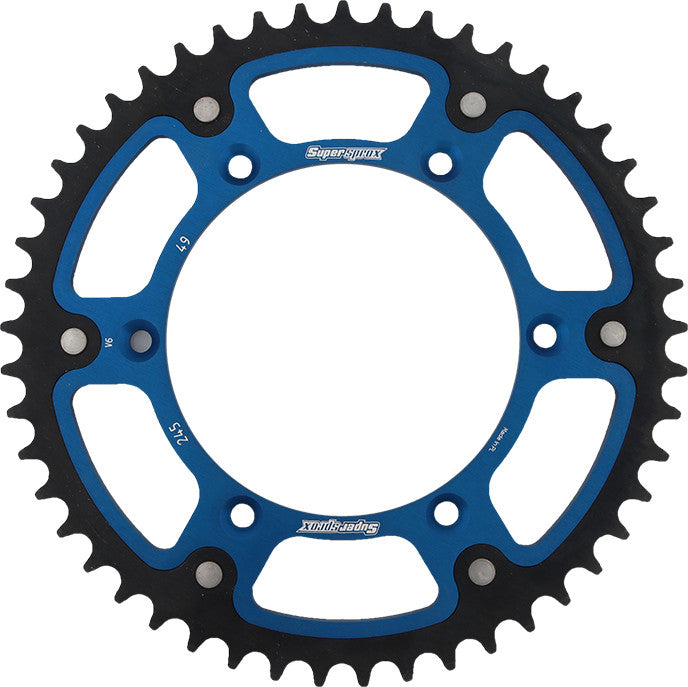 SUPERSPROX STEALTH SPROCKET 49T BLUE RST-245-49-BLU