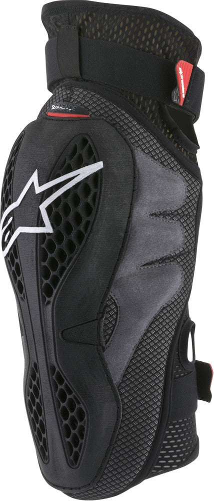 ALPINESTARS SEQUENCE KNEE PROTECTORS BLACK/RED SM/MD 6502618-13-S/M