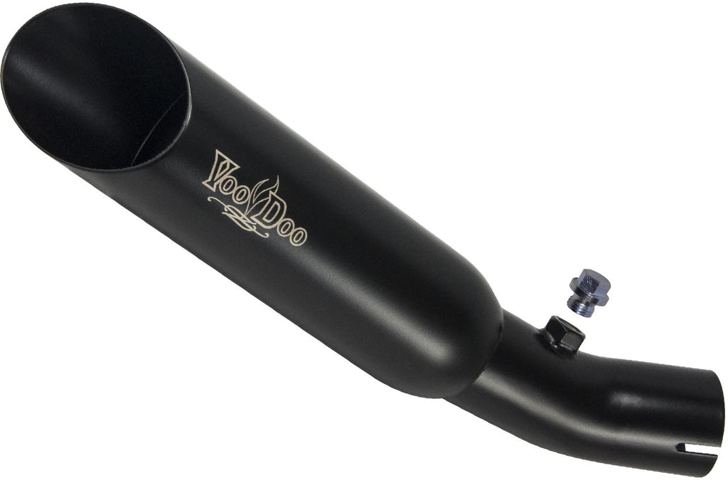 VOODOO SINGLE SHORTY SLIP-ON EXHAUST BLACK VECBR6F4IK1B