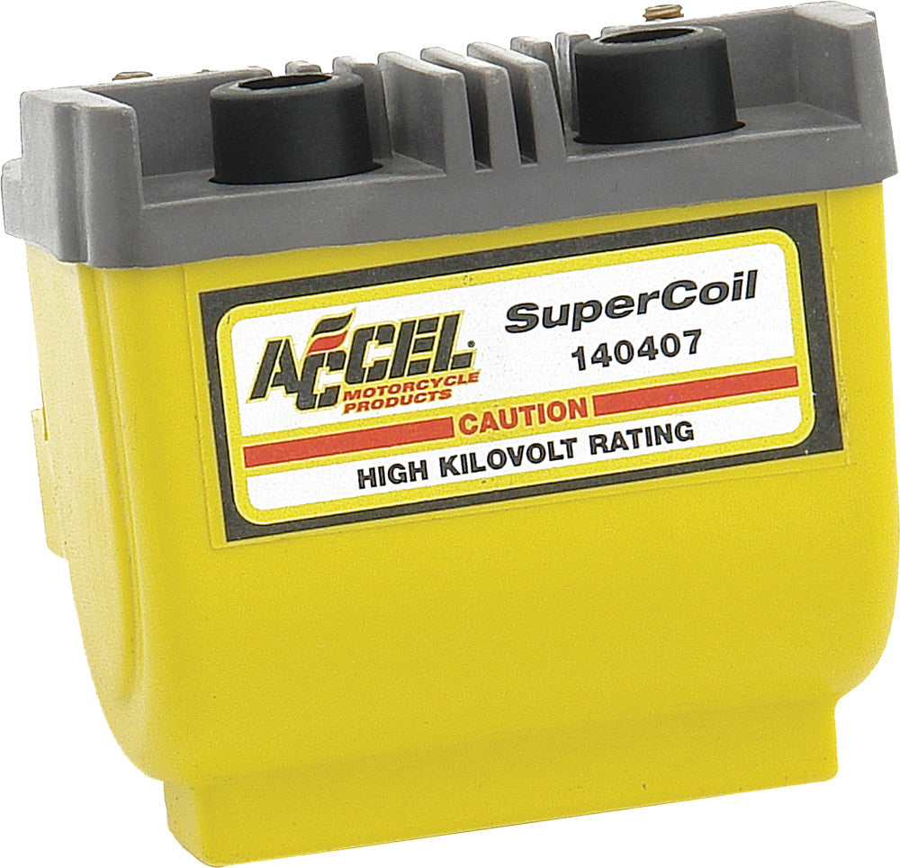 ACCEL DUAL FIRE SUPER COIL 2.3 OHM YELLOW 140407-atv motorcycle utv parts accessories gear helmets jackets gloves pantsAll Terrain Depot