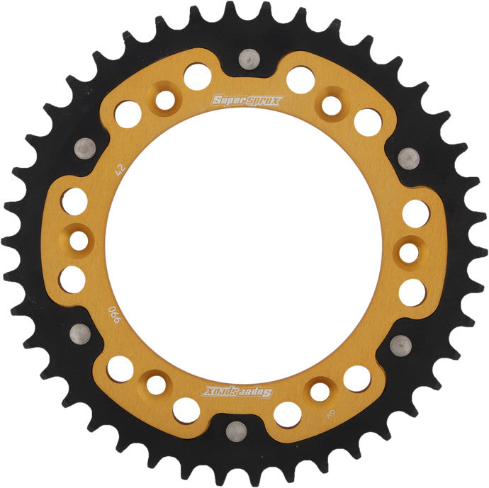 SUPERSPROX STEALTH SPROCKET 42T GOLD RST-990-42-GLD