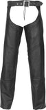 HIGHWAY 21 MAVERICK CHAPS BLACK LG #6049 489-1090~4