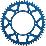 SUPERSPROX ALUMINUM SPROCKET 52T BLUE RAL-245-52-BLU