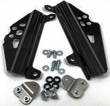 WORKS RADIATOR BRACES-BLACK RMZ450 18-B496