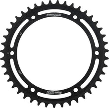 Load image into Gallery viewer, SUPERSPROX STEEL SPROCKET 43T BLACK RFE-2011-43-BLK