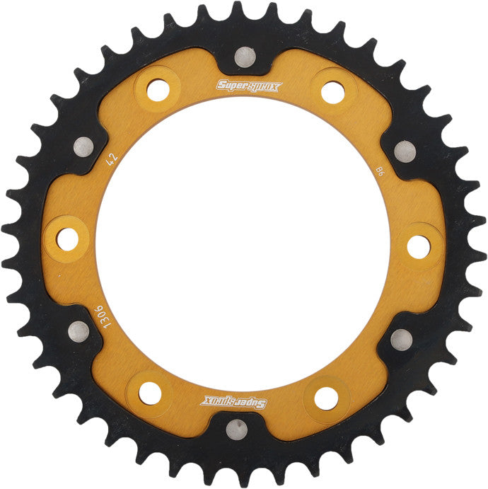 SUPERSPROX STEALTH SPROCKET 42T GOLD RST-1306-42-GLD