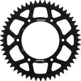 SUPERSPROX ALUMINUM SPROCKET 52T BLACK RAL-990-52-BLK