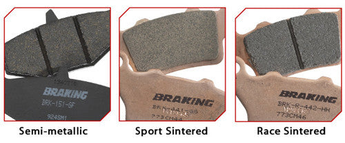 BRAKING BRAKE PAD SET SINTERED SPORT 705CM44