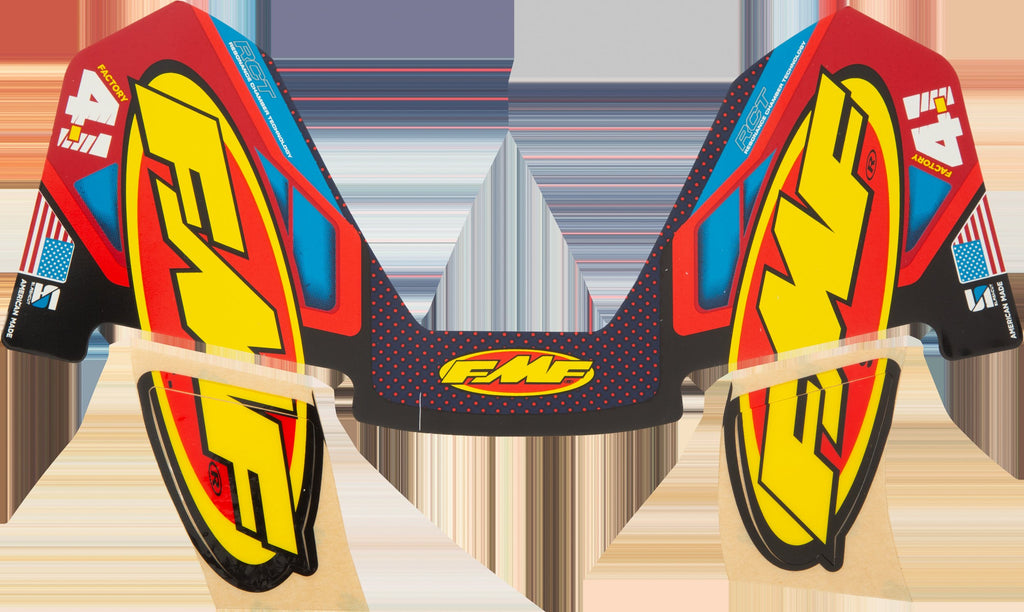 FMF 4.1 TITANIUM RCT WRAP DECAL 14841