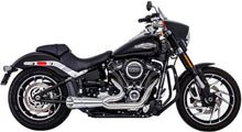 Load image into Gallery viewer, FREEDOM COMBAT 2-1 SHORTY CHROME W/CHROME TIP M8 SOFTAIL HD00813