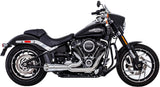 FREEDOM COMBAT 2-1 SHORTY CHROME W/CHROME TIP M8 SOFTAIL HD00813