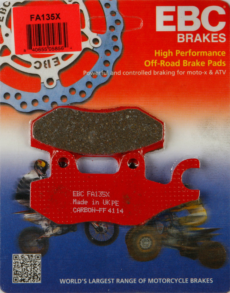 EBC BRAKE PADS FA135X-atv motorcycle utv parts accessories gear helmets jackets gloves pantsAll Terrain Depot