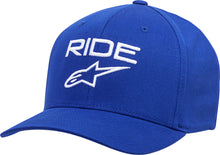 Load image into Gallery viewer, ALPINESTARS RIDE 2.0 HAT ROYAL BLUE/WHITE SM/MD 1019-81114-7920-S/M